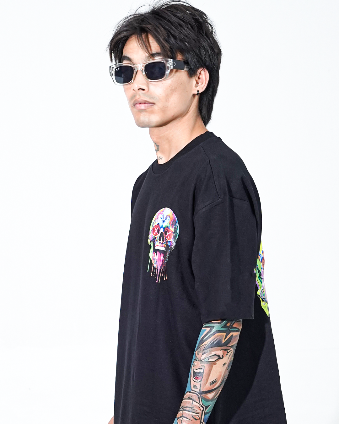 Multi coloured Skull T-shirt