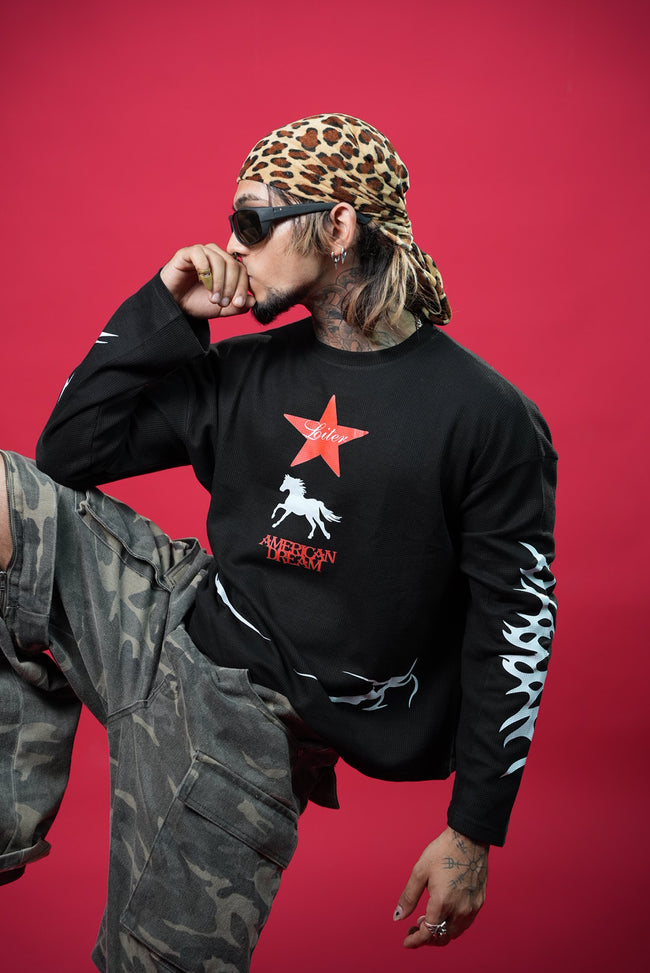 Star Waffle T-shirt Hover Image