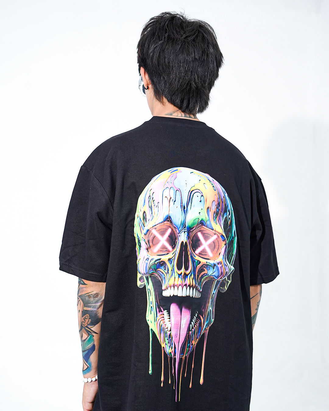 Multi coloured Skull T-shirt