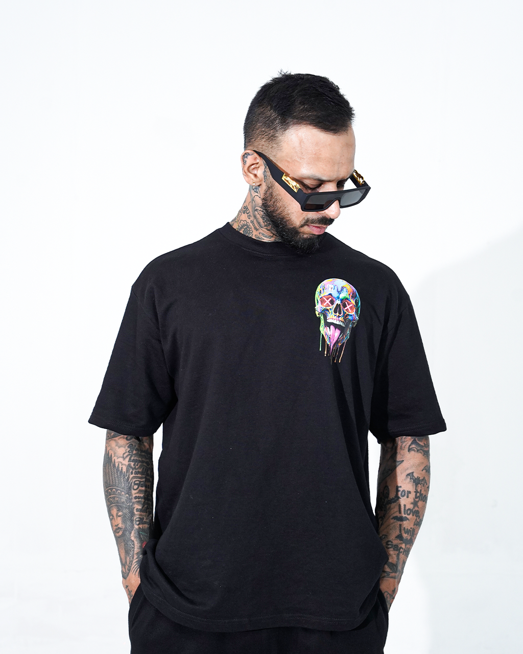 Multi coloured Skull T-shirt