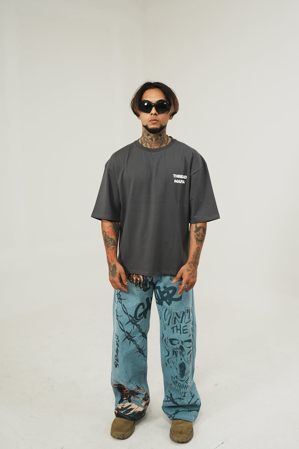 Messy Mafia Jeans