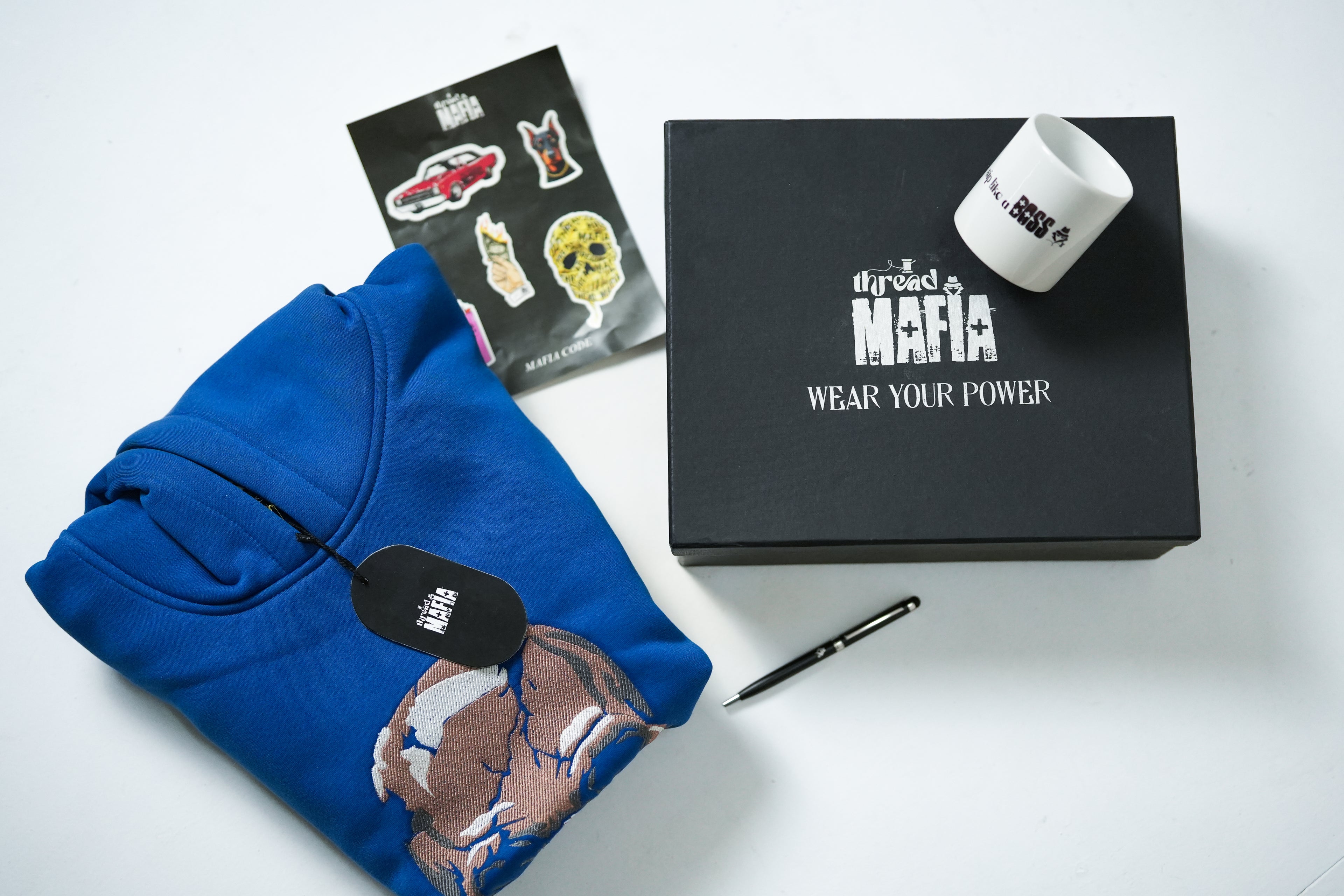 Black Box with Sweatshirt