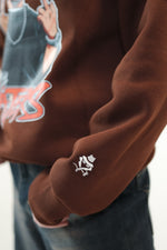 Brown Haters Oversized Sweatshirt