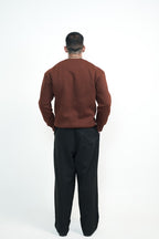 Brown Haters Oversized Sweatshirt