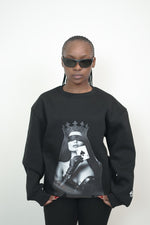 Black Ace Oversized Sweatshirt