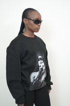Black Ace Oversized Sweatshirt
