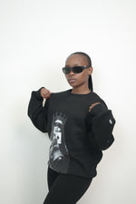 Black Ace Oversized Sweatshirt