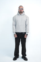 Grey Panther Oversized Hoodie