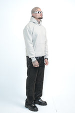 Grey Panther Oversized Hoodie