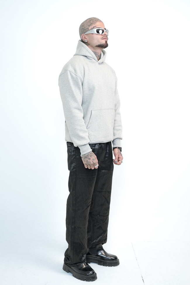 Grey Panther Oversized Hoodie Main Image