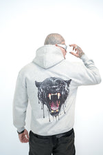 Grey Panther Oversized Hoodie