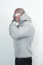 Grey Panther Oversized Hoodie