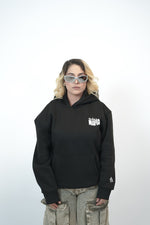 Black Mafia Dog Oversized Hoodie