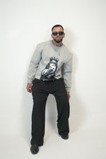 Grey Ace Oversized Sweatshirt