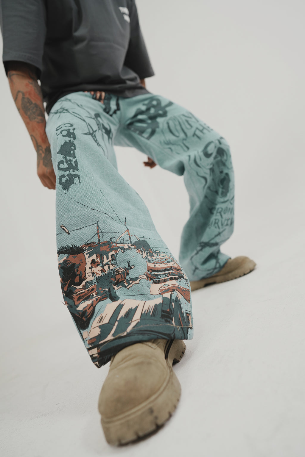 Messy Mafia Jeans